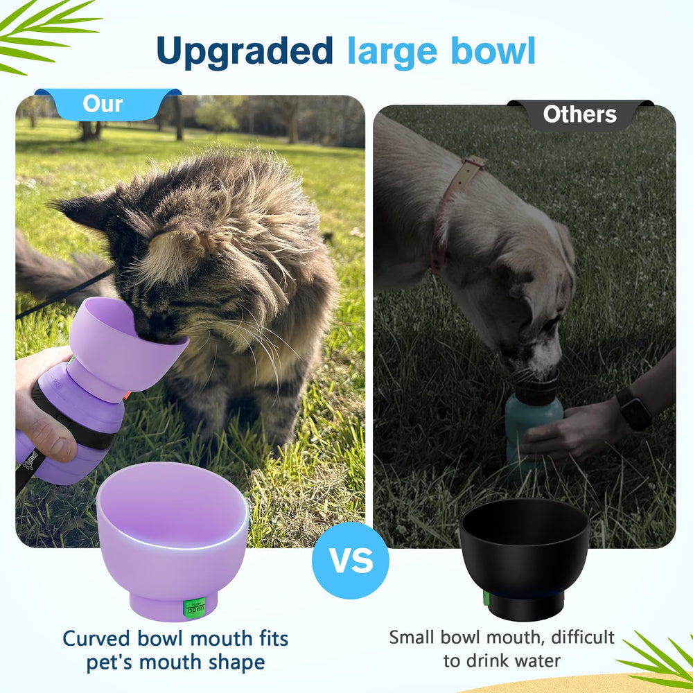Pecute Matériaux sans BPA, bol en silicone sûr pour votre animal.