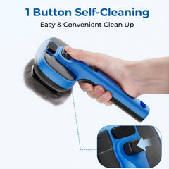 Pecute brosse vapeur chat nettoyage en un clic sans désordre