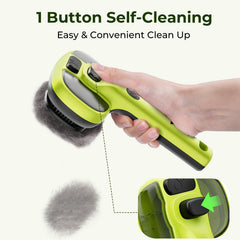 Pecute brosse vapeur, réservoir transparent 55 ml, suivi facile du niveau d'eau.