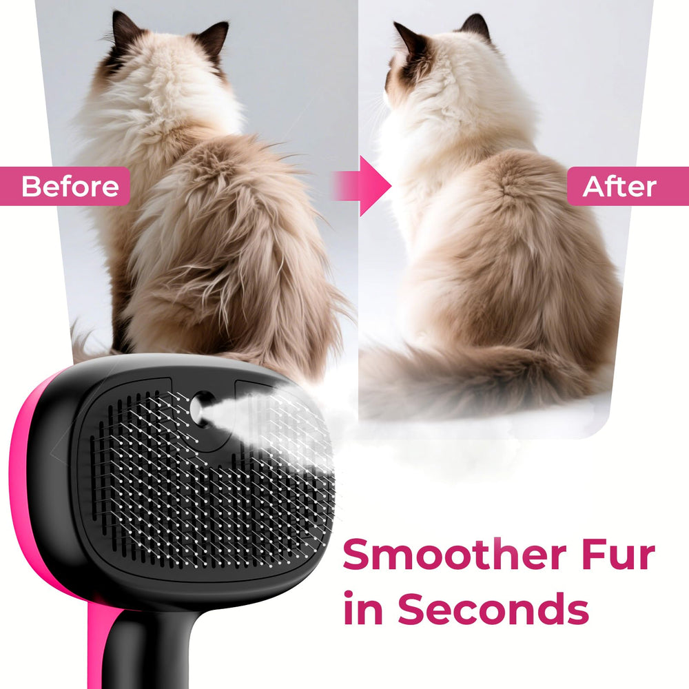 Pecute brosse vapeur chat, sécurité avec arrêt automatique