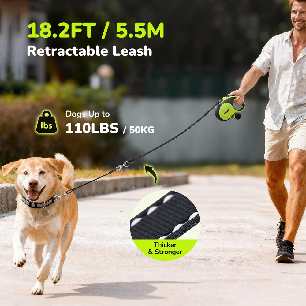 Extension anti-morsure Pecure de 1,6 pieds pour plus de durabilité lors des promenades.