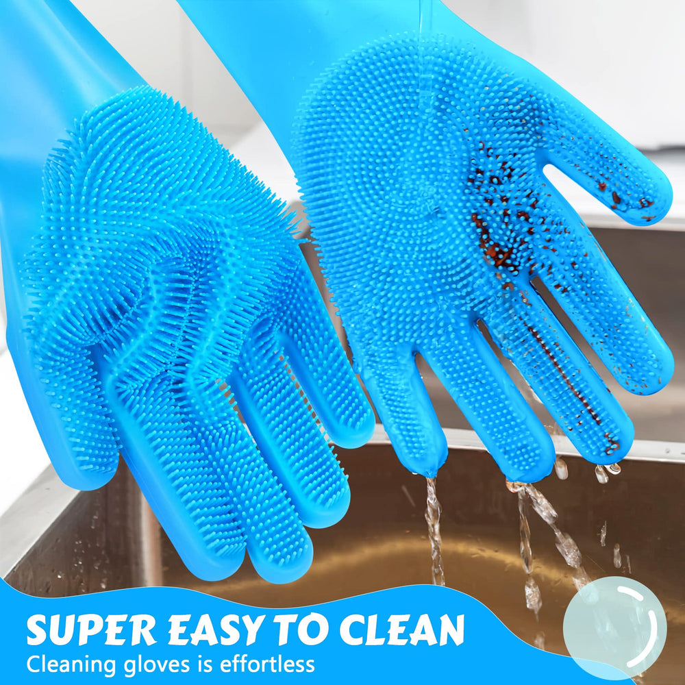 Emballage bleu des gants Pecute prêt à offrir