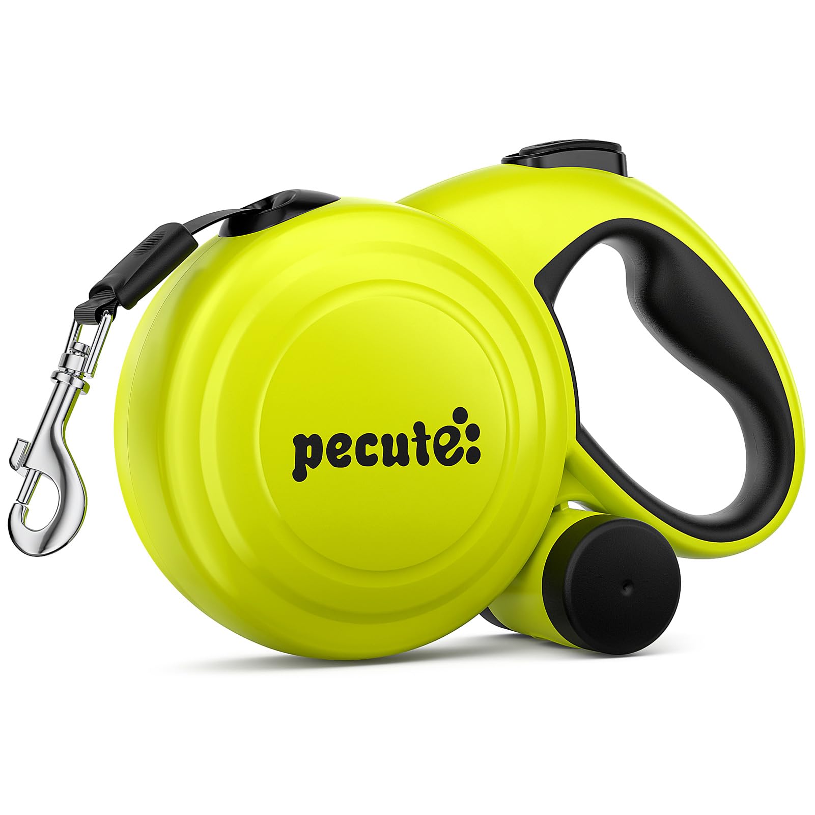 Laisse rétractable Pecute avec longue portée pour balades