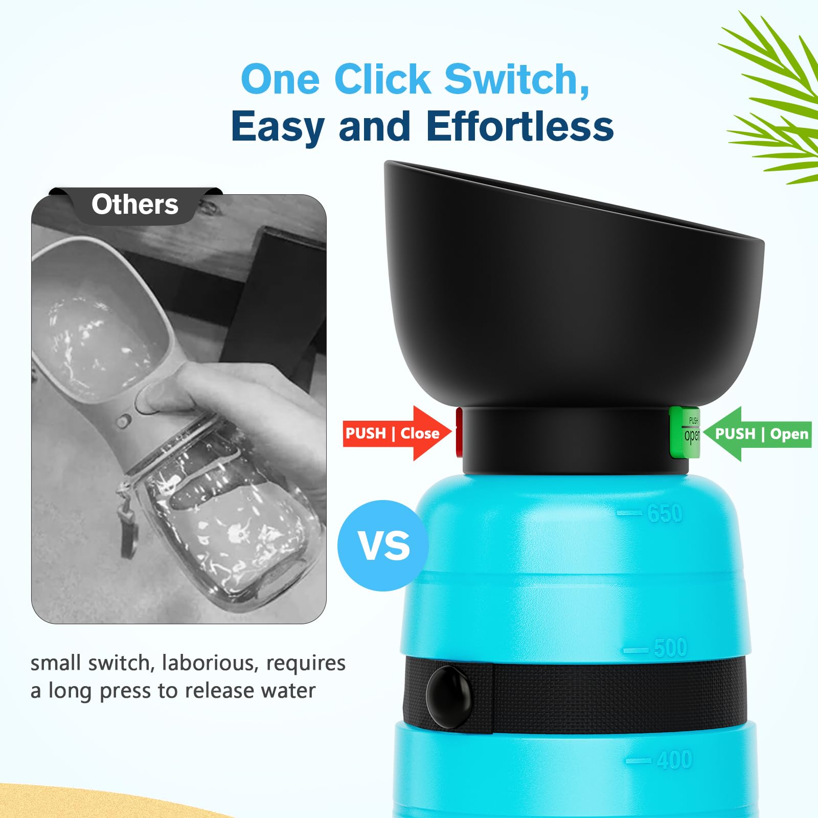 Matériaux sans bisphénol A et silicone alimentaire pour le bol.