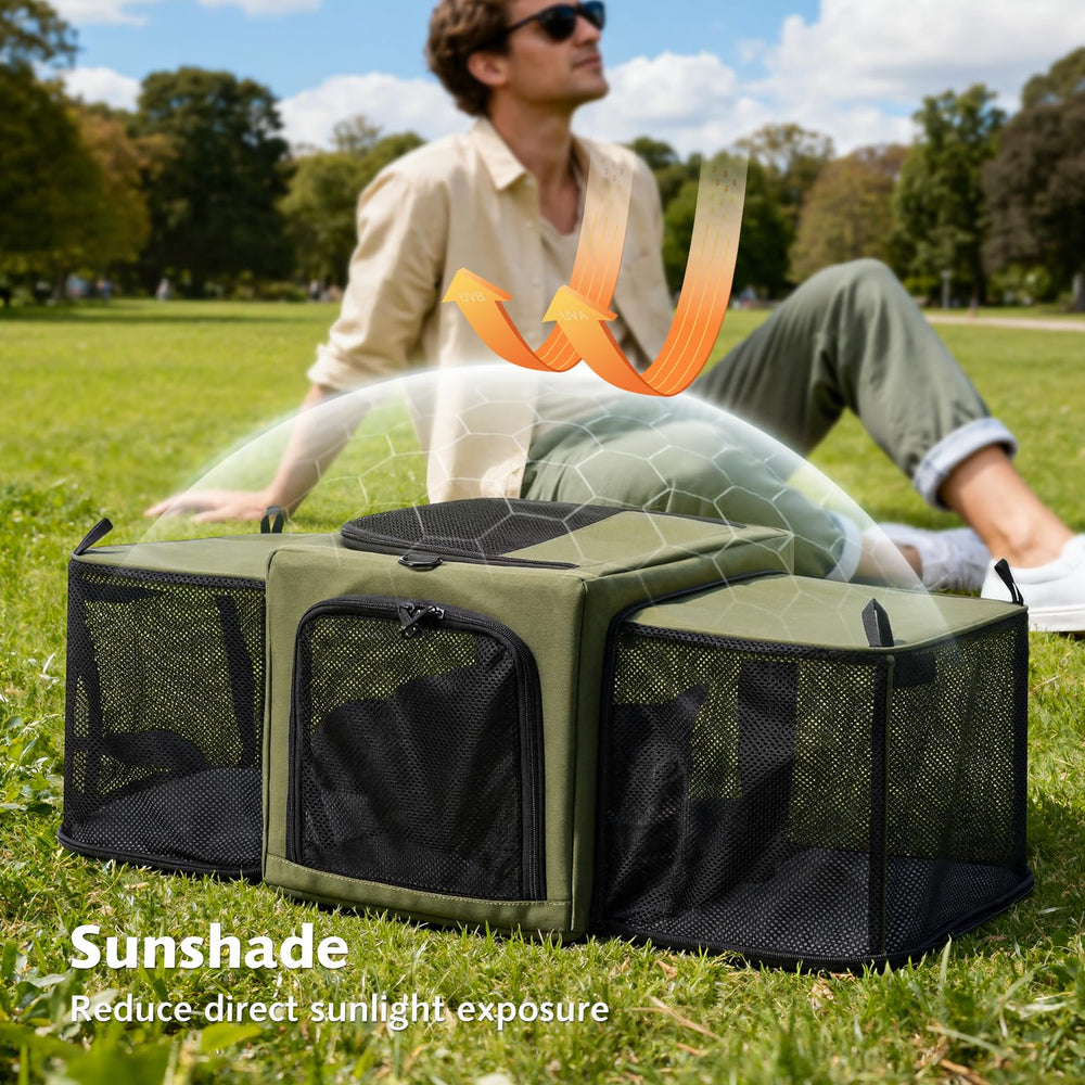 Pecute pliable-rangement se plie pour un rangement discret après utilisation.