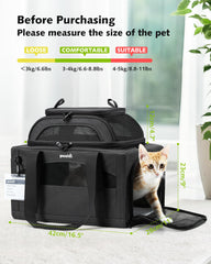 Pecute porte-animaux espace intérieur robuste : confort voyage