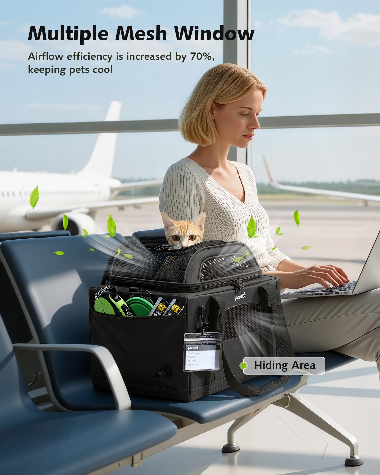 Pecute porte-animaux tapis impermeable reutilisable : hygiène pratique