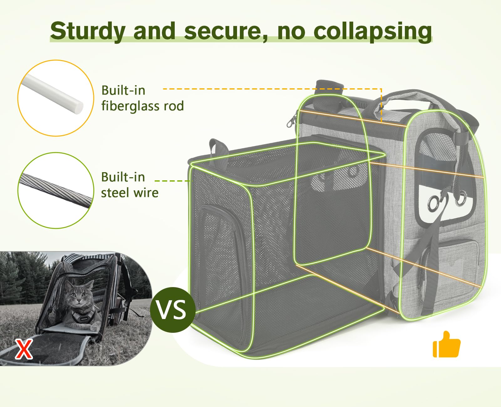 Pecute sac à dos animaux design ergonomique avec bretelles ajustables pour un port confortable.