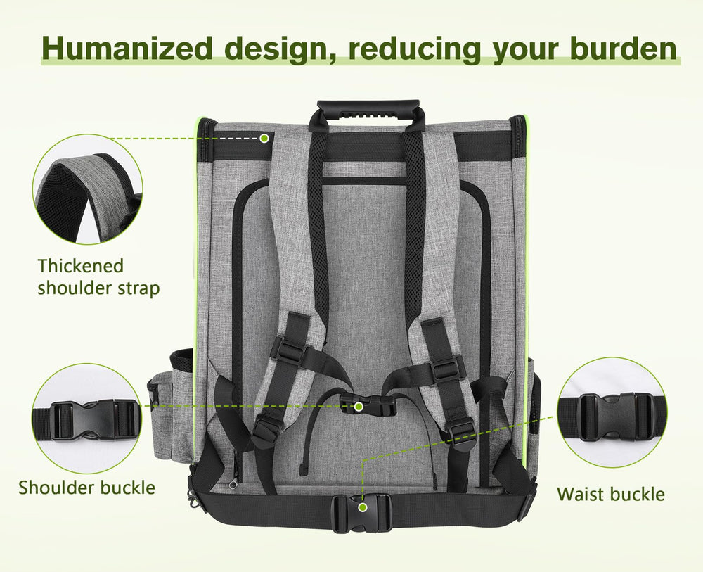 Pecute sac à dos avec fermeture à glissière verrouillable pour la sécurité.