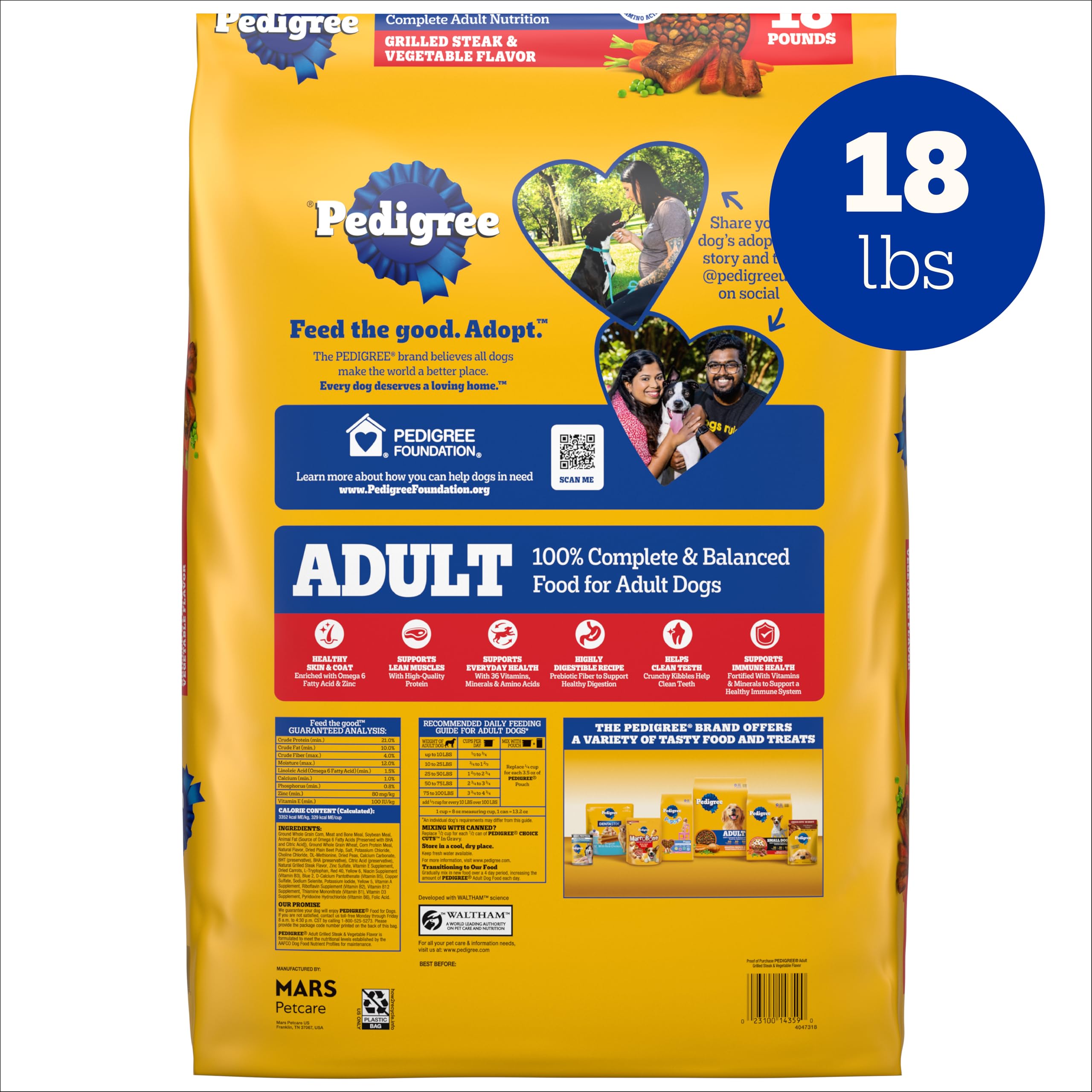 Pedigree ingredients du monde – équilibre quotidien pour chien