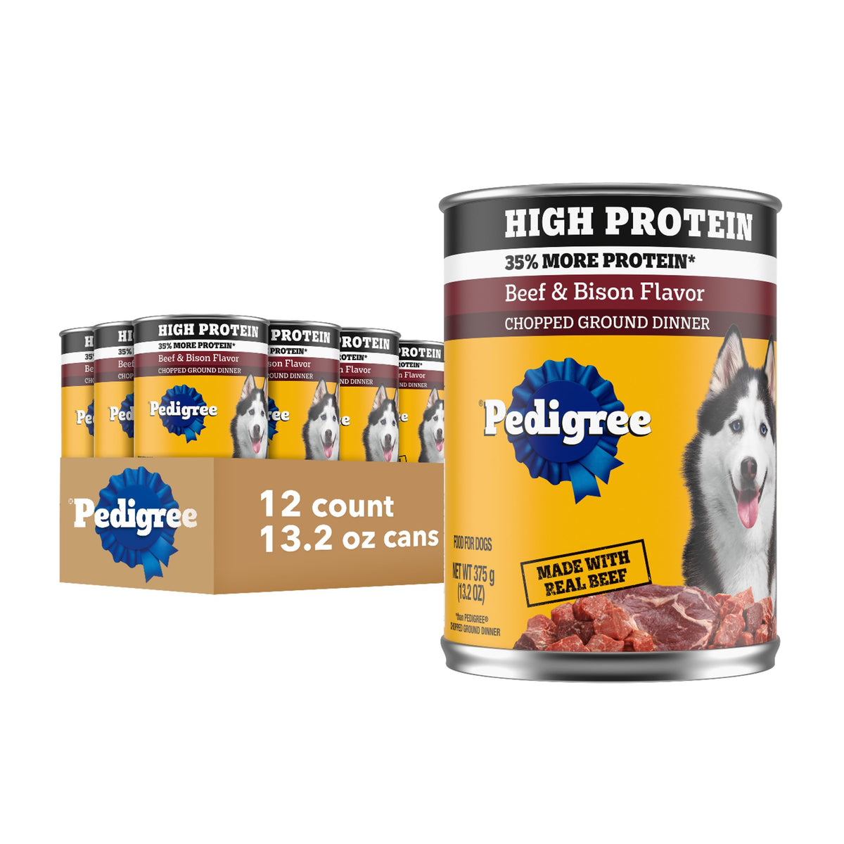 Pedigree boite alimentation humide chien, pratique et complète pour repas rapide