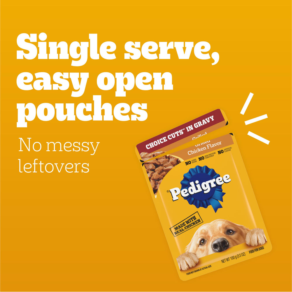 Pedigree Bol Chien Adulte: repas rapide avec jus savoureux