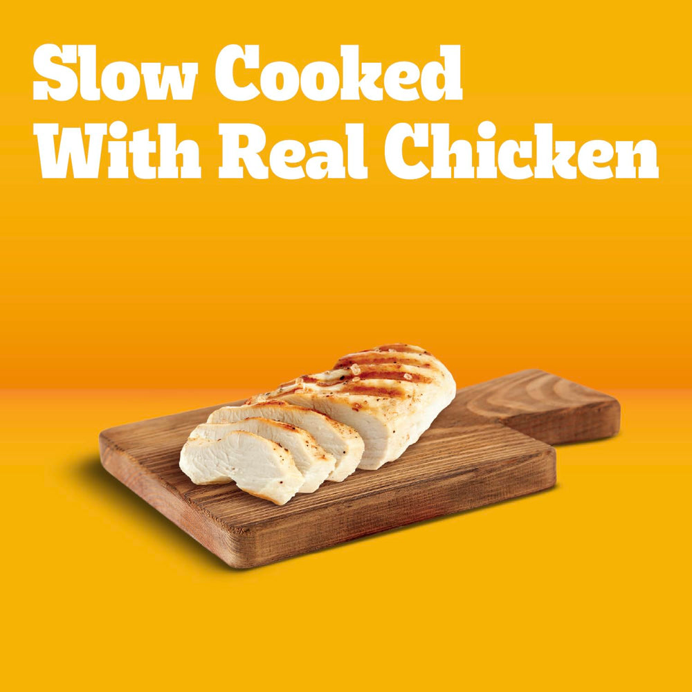Pedigree Repas Humide Adulte au Poulet, boîte 13oz poulet, portions généreuses.