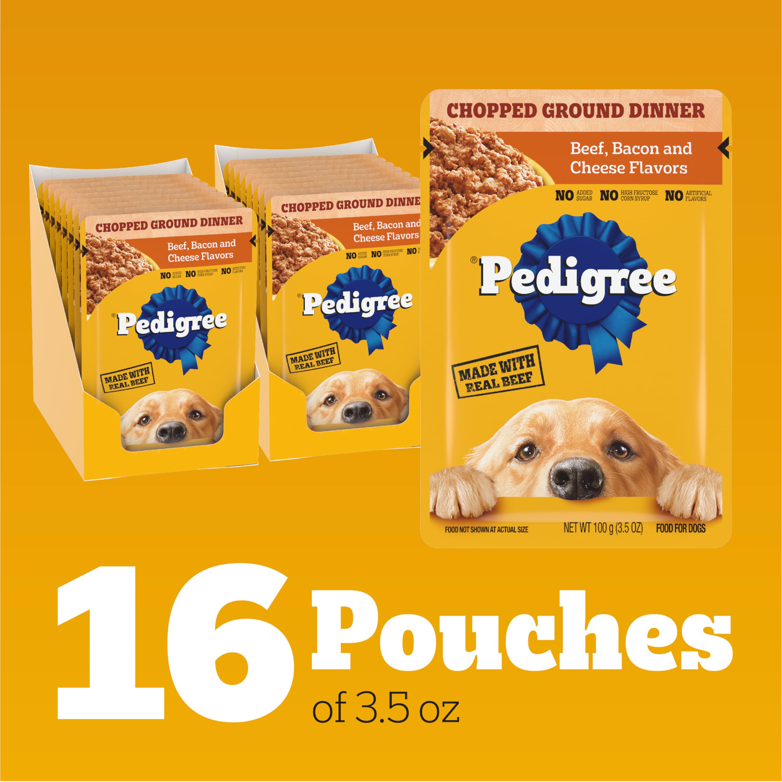 Pedigree Chopped Ground Dinner – texture humide séduisante et couleur riche