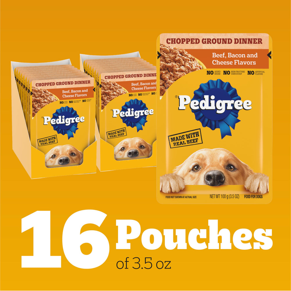 Pedigree Chopped Ground Dinner – texture humide séduisante et couleur riche