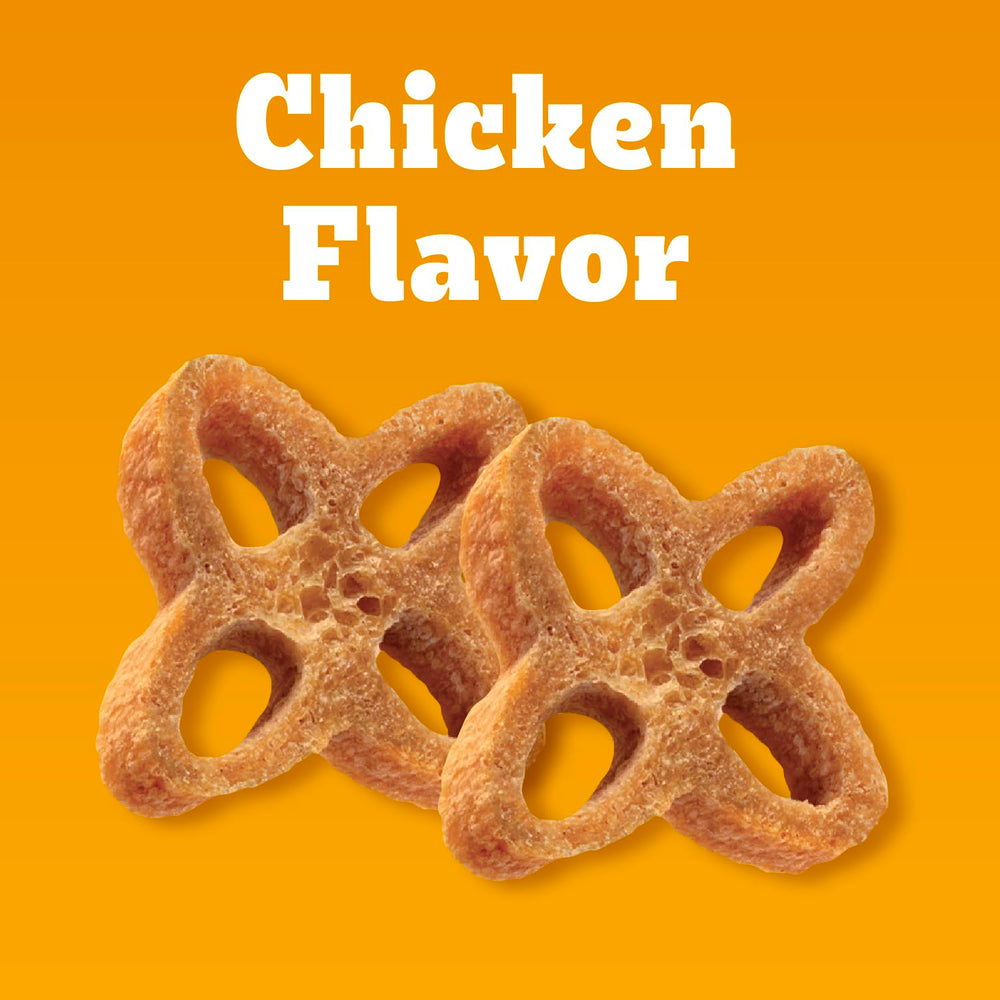 Pedigree Dentastix Chewy Chunx sans sucre ajouté, récompense légère pour chiens.