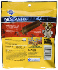 Dentastix Pedigree forme-X pour nettoyage ciblé des petites dents.