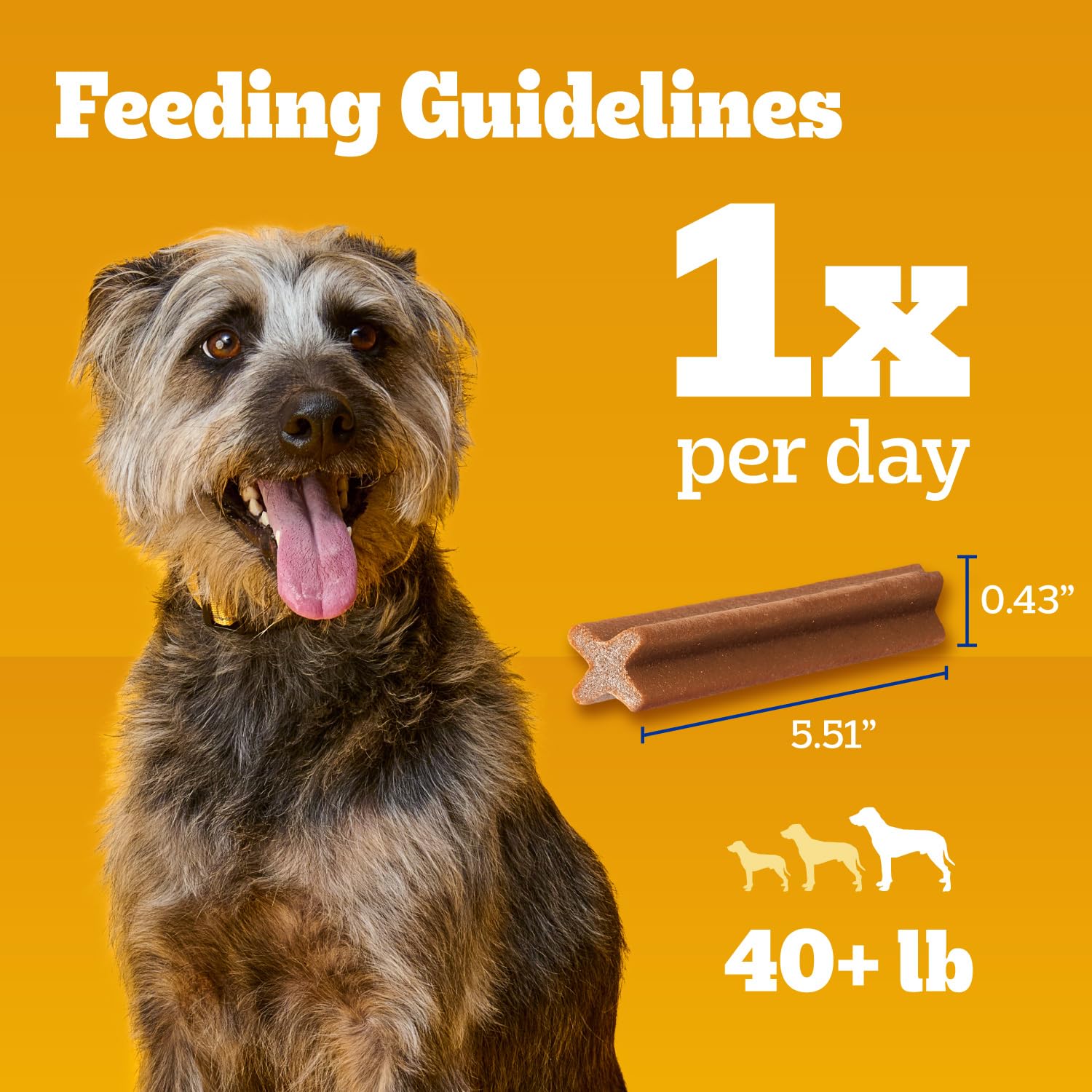 Dentastix boeuf attrayant, encouragez le mâchage chez votre chien.