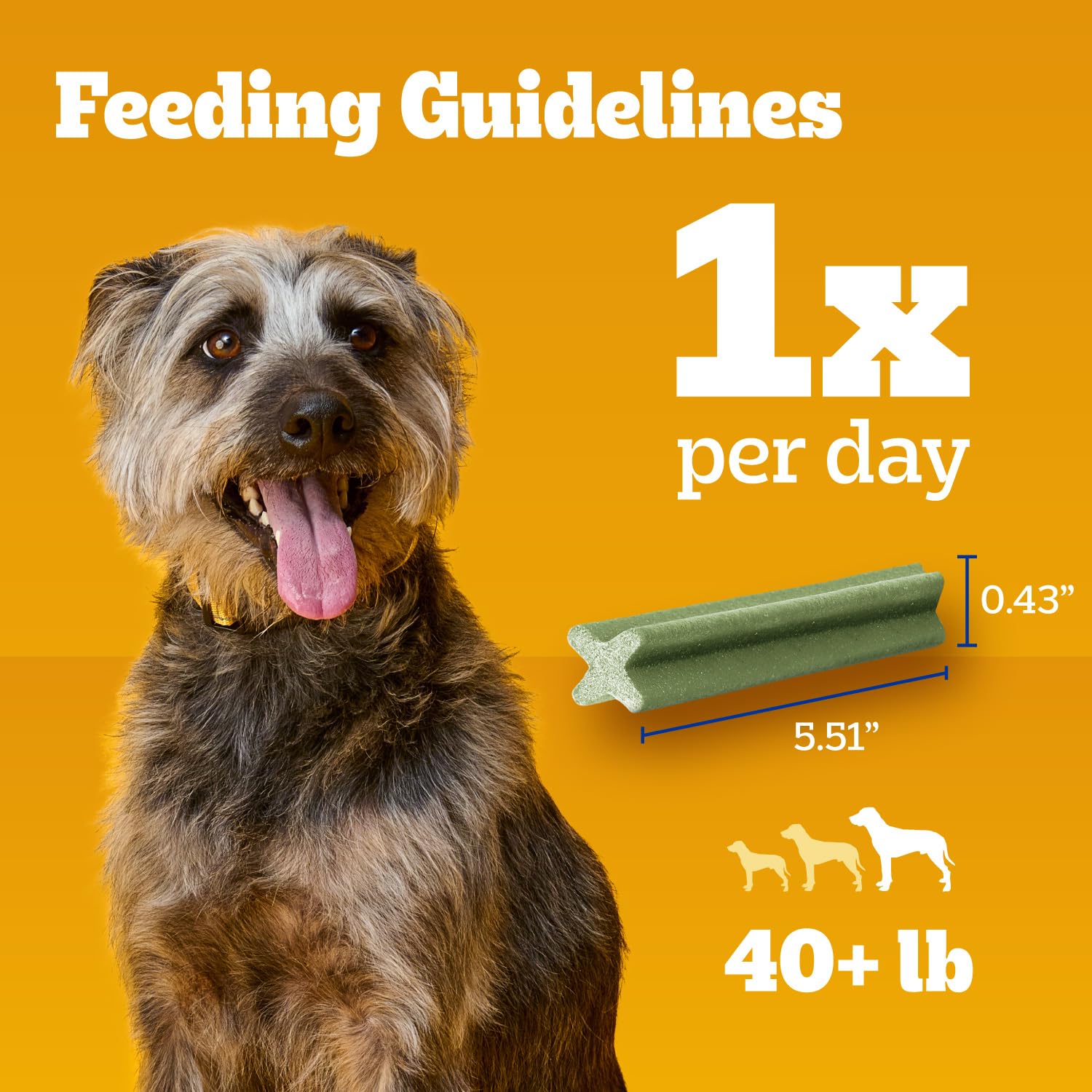 Bonne option de récompense lors de l'entraînement pour grands chiens.