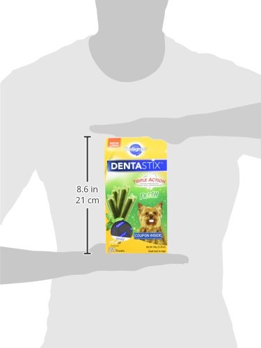 Texture mastic adaptée aux petits chiens pour réduire la plaque