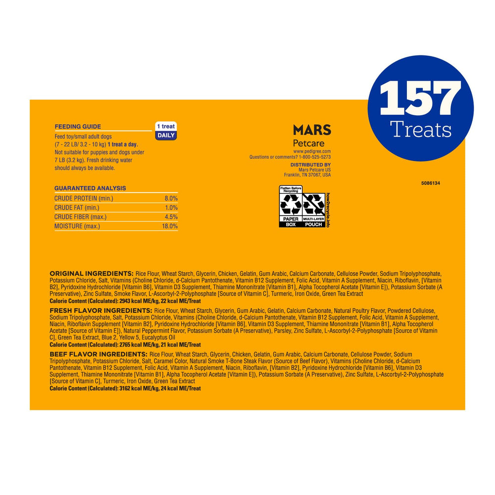 Conçues pour petites races pesant 7 à 22 livres, format pratique.