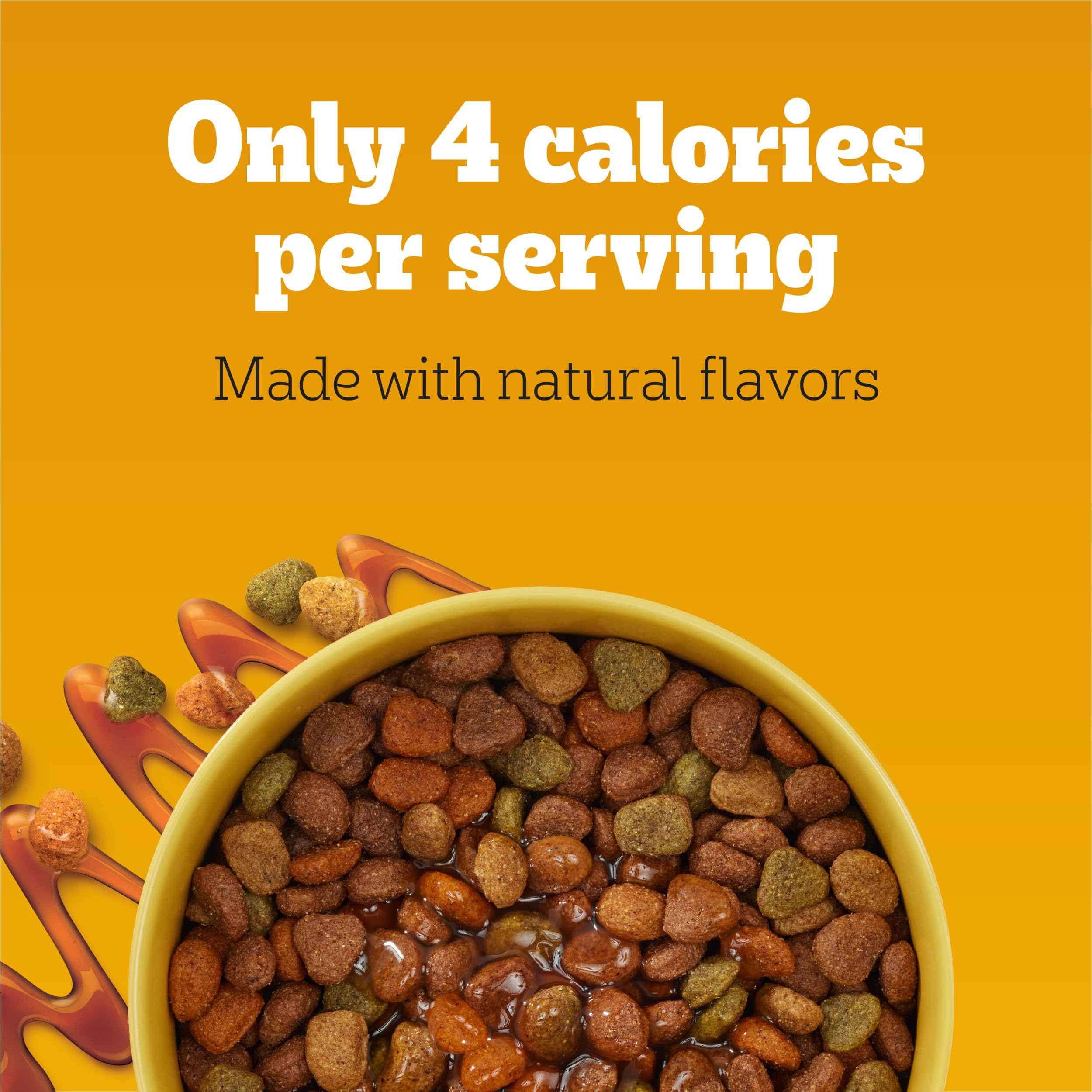 Pedigree Drizzlers-gout-boeuf-naturel, saveur naturelle sans arômes artificiels.