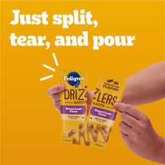 Pedigree Drizzlers ingrédients sans arômes artificiels pour une option naturelle