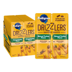 Pedigree Drizzlers sauce savoureuse dinde prête à verser sur croquettes