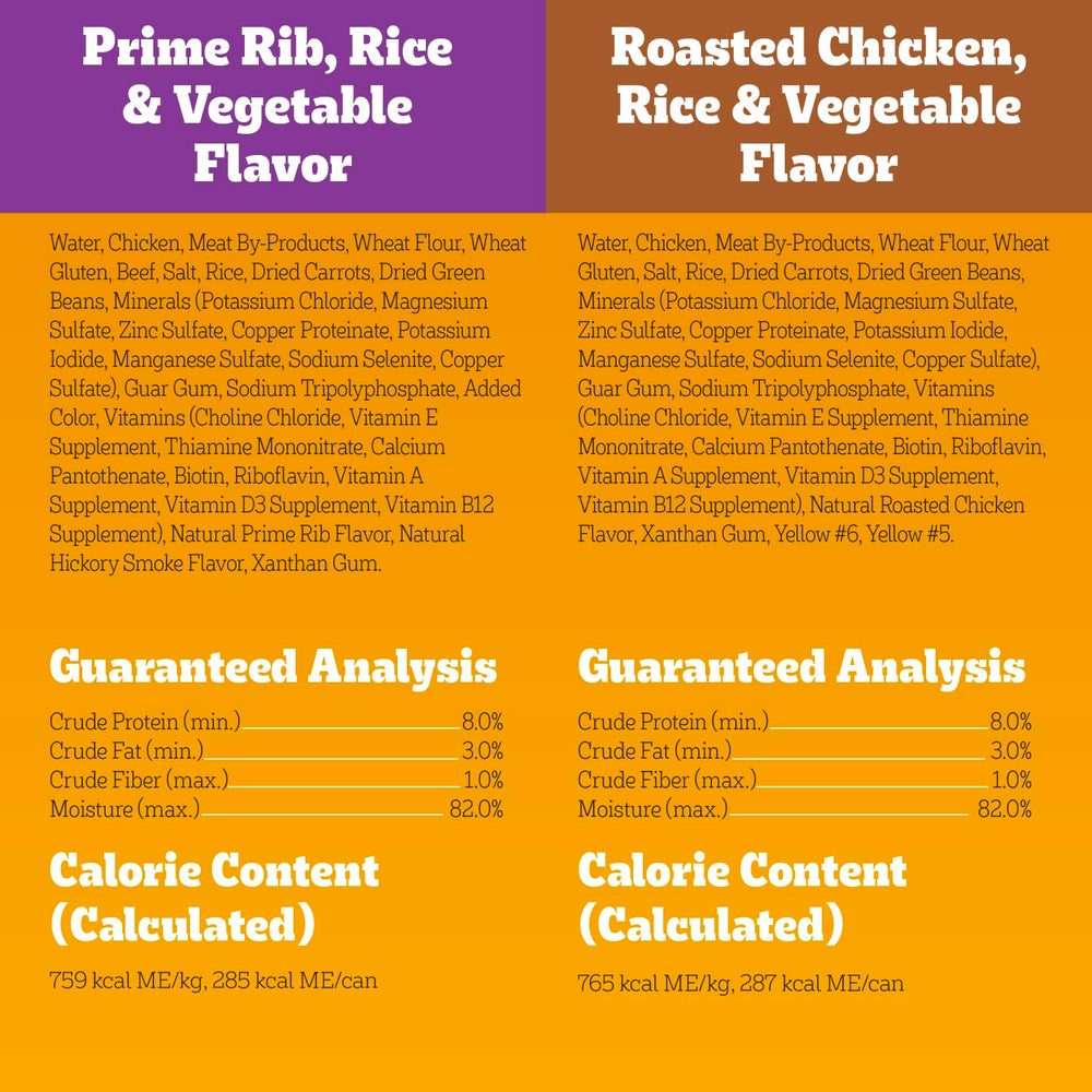 Pedigree Ensemble Variete Lot12 Boites: variété de recettes pour varier les repas.