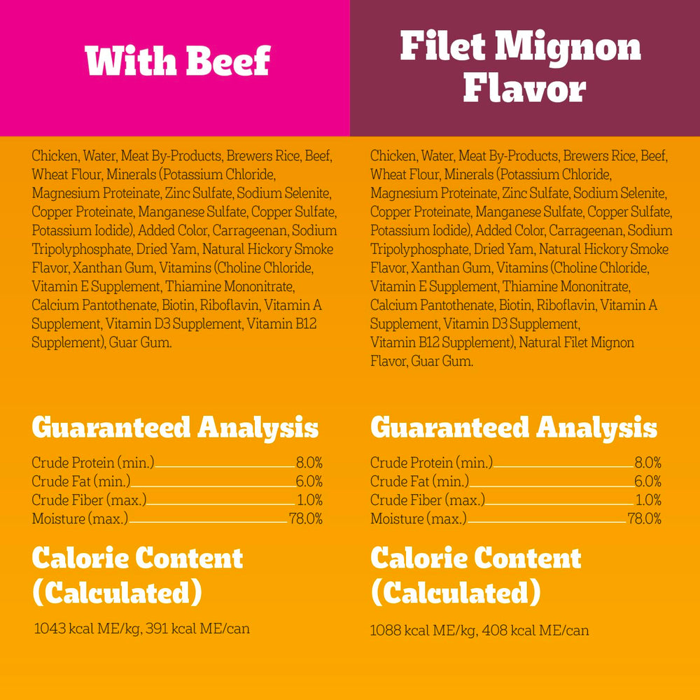 Pedigree Utilisation polyvalente: idéal en garniture ou mélangé avec des croquettes.