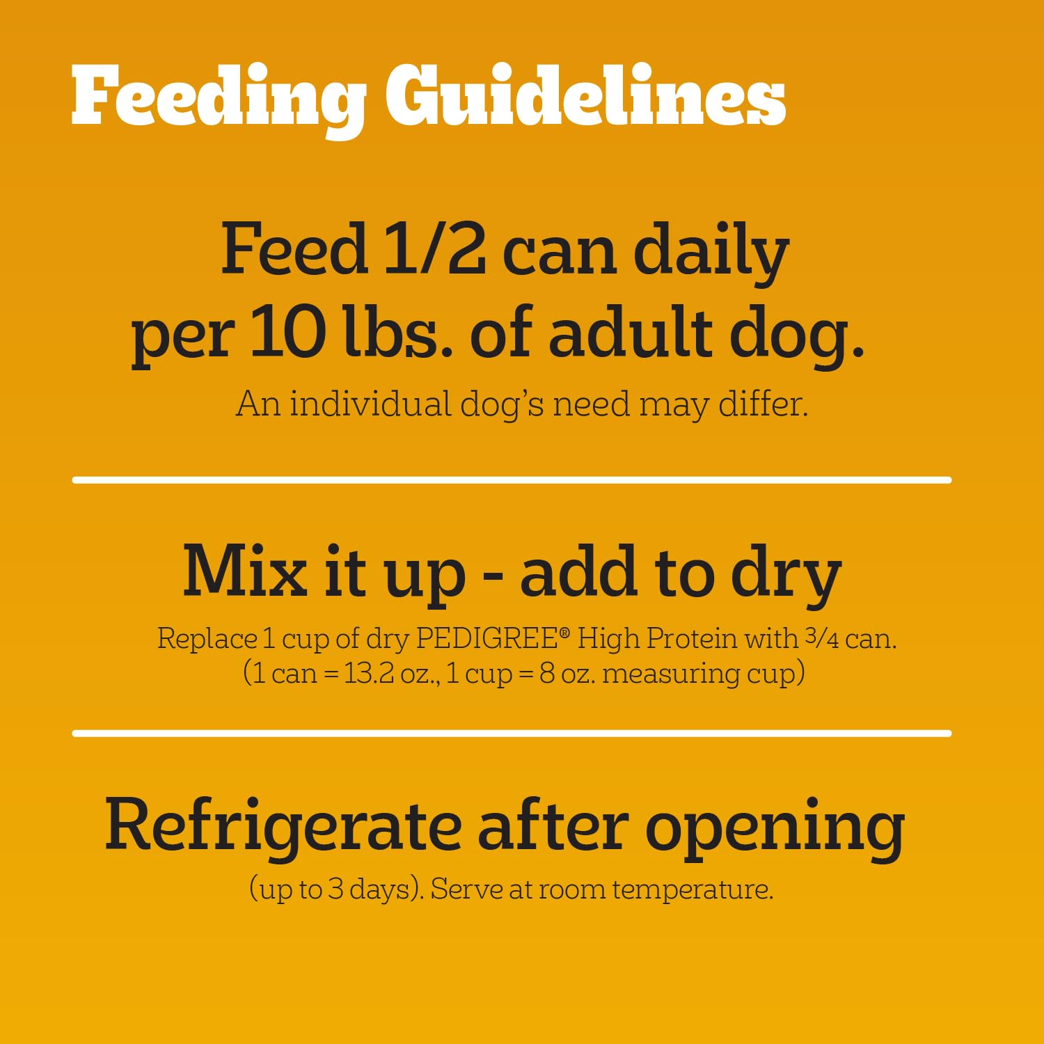 Pedigree Haute Protéine: alimentation quotidienne pratique et équilibrée
