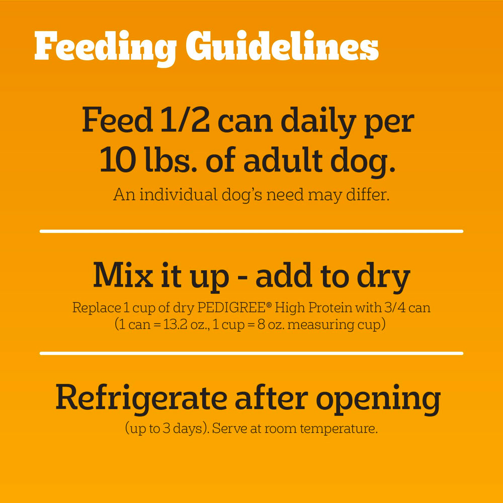Pedigree ingredients sans sucre ajouté, choix plus sain