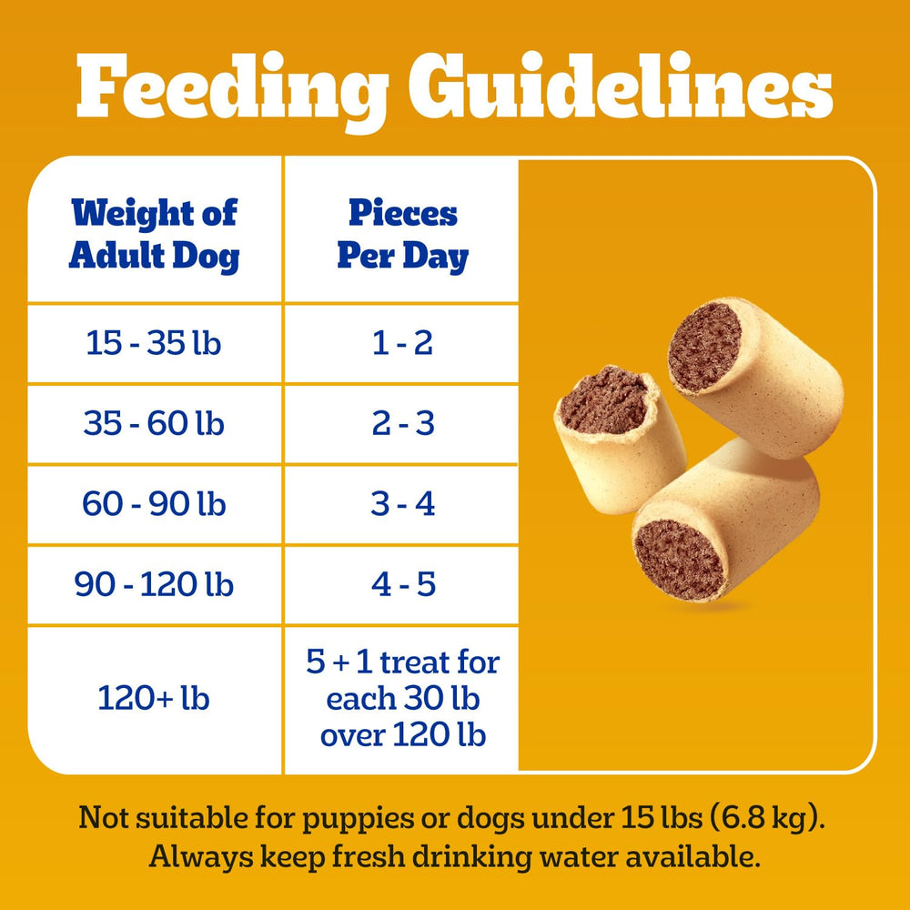 Pedigree MarroBone texture croquante, parfaite pour la mastication