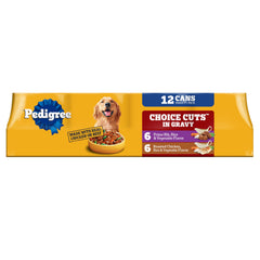 Pedigree Morceaux Choisis Dans Sauce Au Jus Boîte: repas savoureux pour chien adulte.