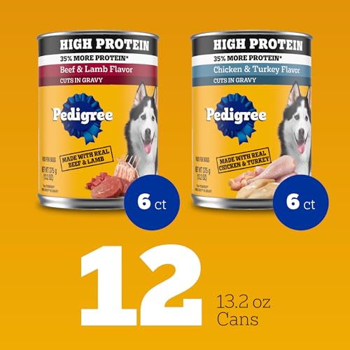 Pedigree Nourriture humide avec sauce naturelle, parfaite comme repas complet.