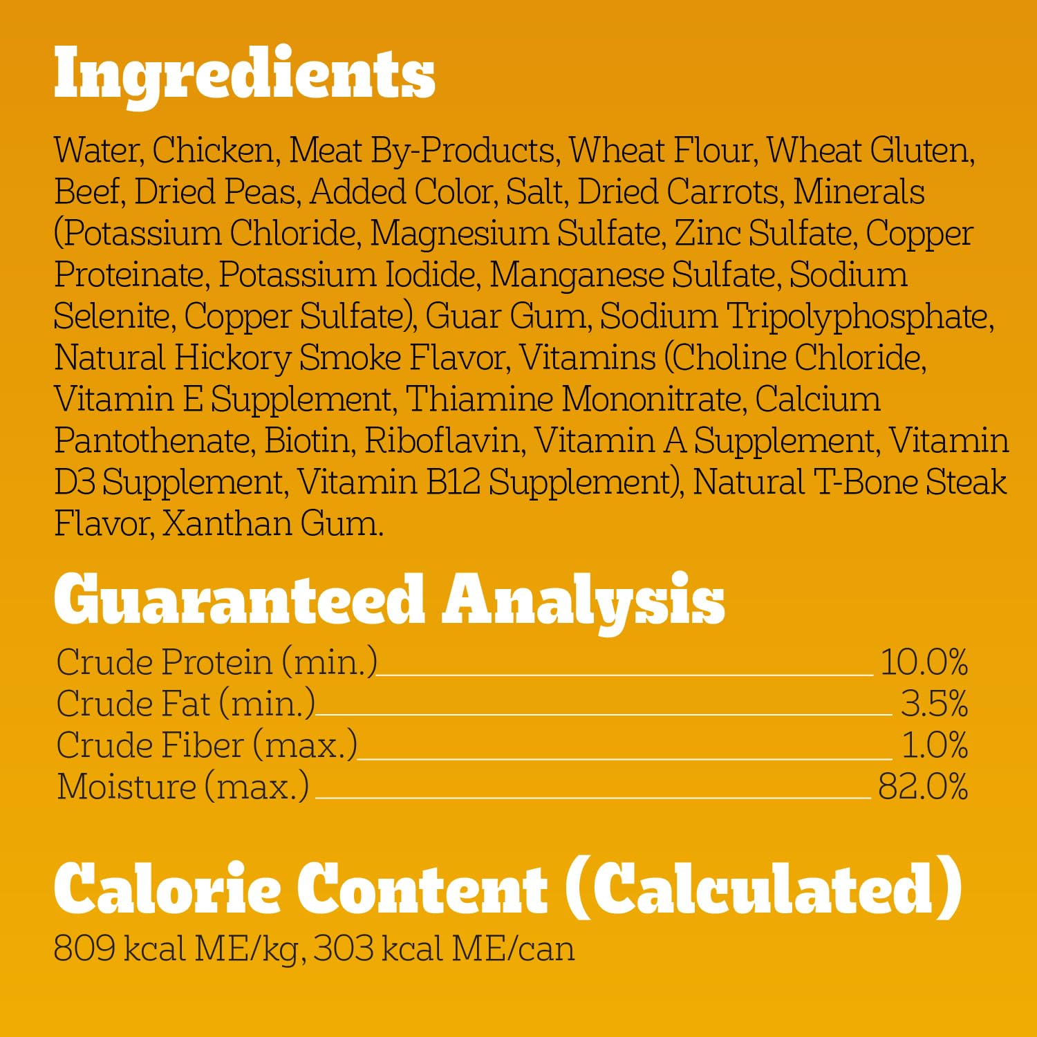 Pedigree Petits Chien Sans Sucres Ajoutes : formulation sans sucre ajouté.