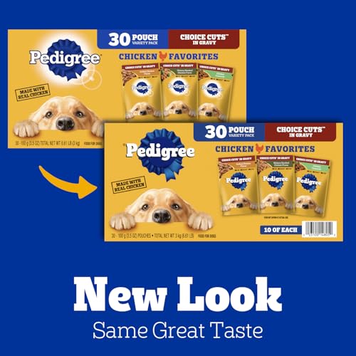 Pedigree Sachets 100 g: portions faciles à servir sans gâchis