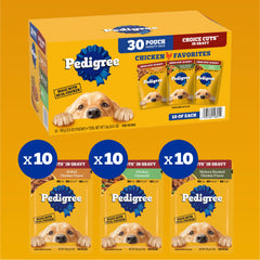 Pedigree Texture Molle dans Sauce Onctueuse: texture tendre et savoureuse