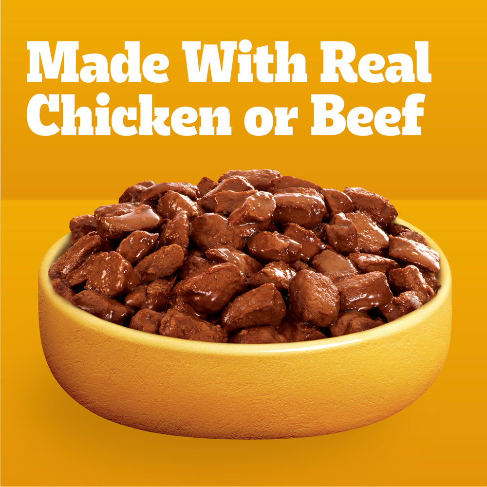 Pedigree Tranches Sélection en Sauce — couleur riche et appétissante