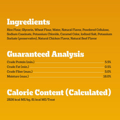 Pedigree Twisty Chews sans cuir, faciles à digérer.