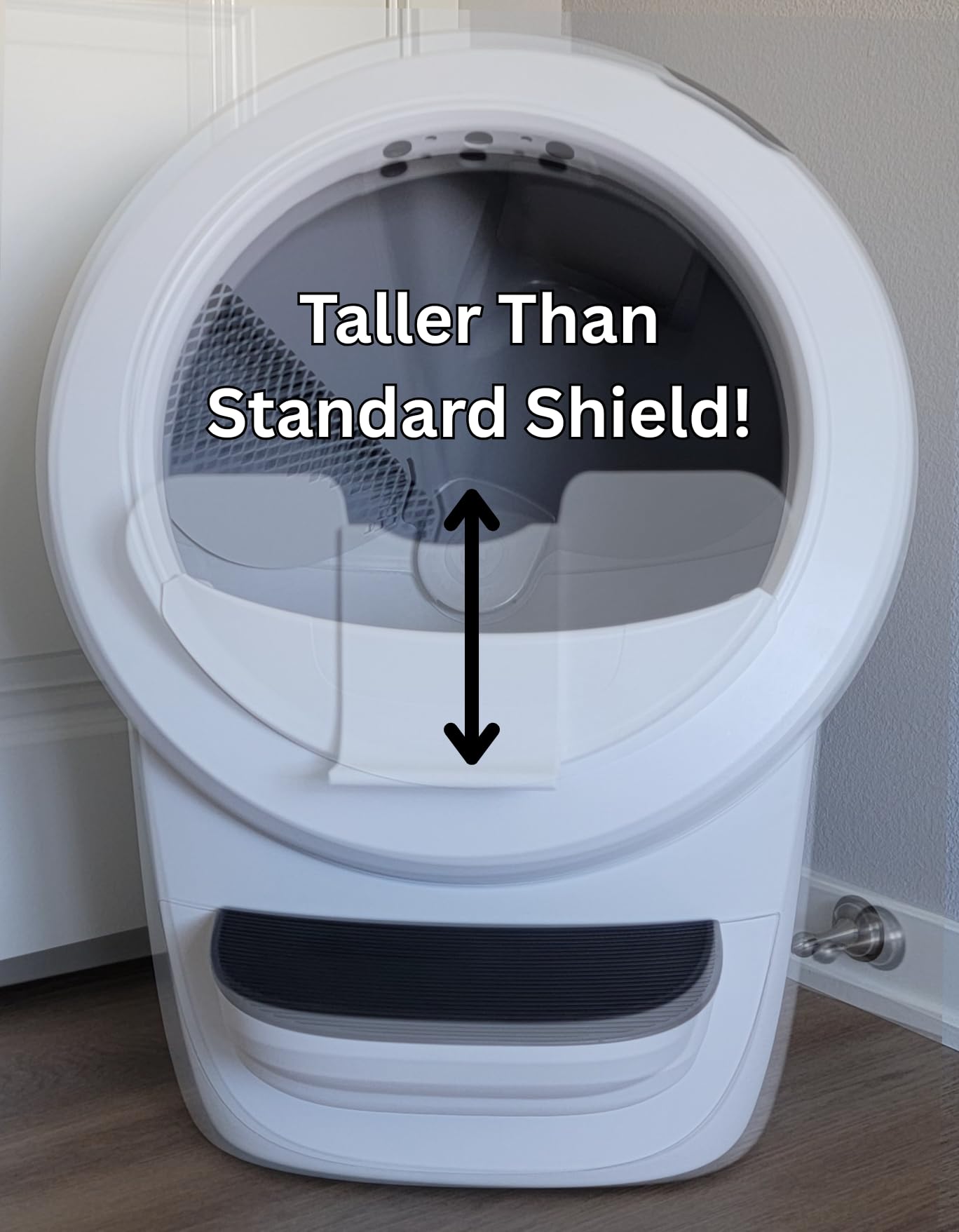 Pee Guard Max Shield LR4 installation sans outils en quelques secondes.