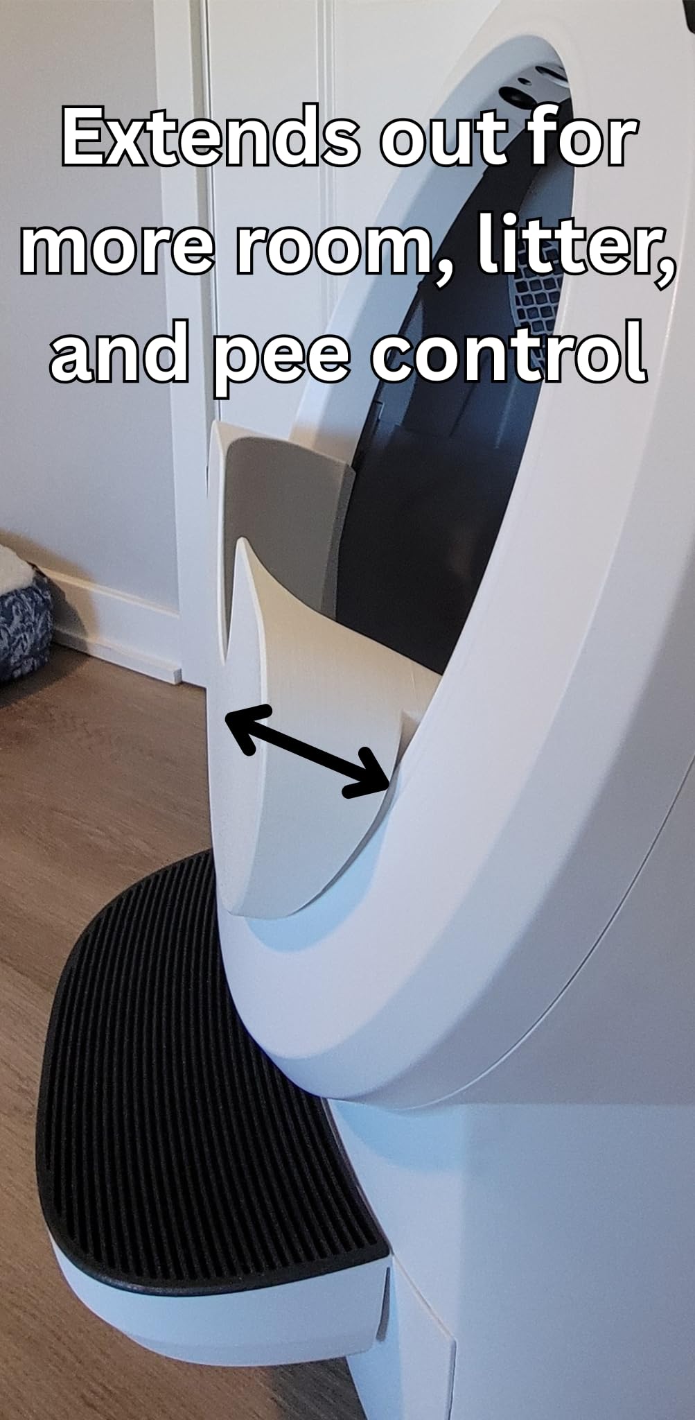 Pee Guard Max Shield LR4 retention litteraire, confinement des grains.