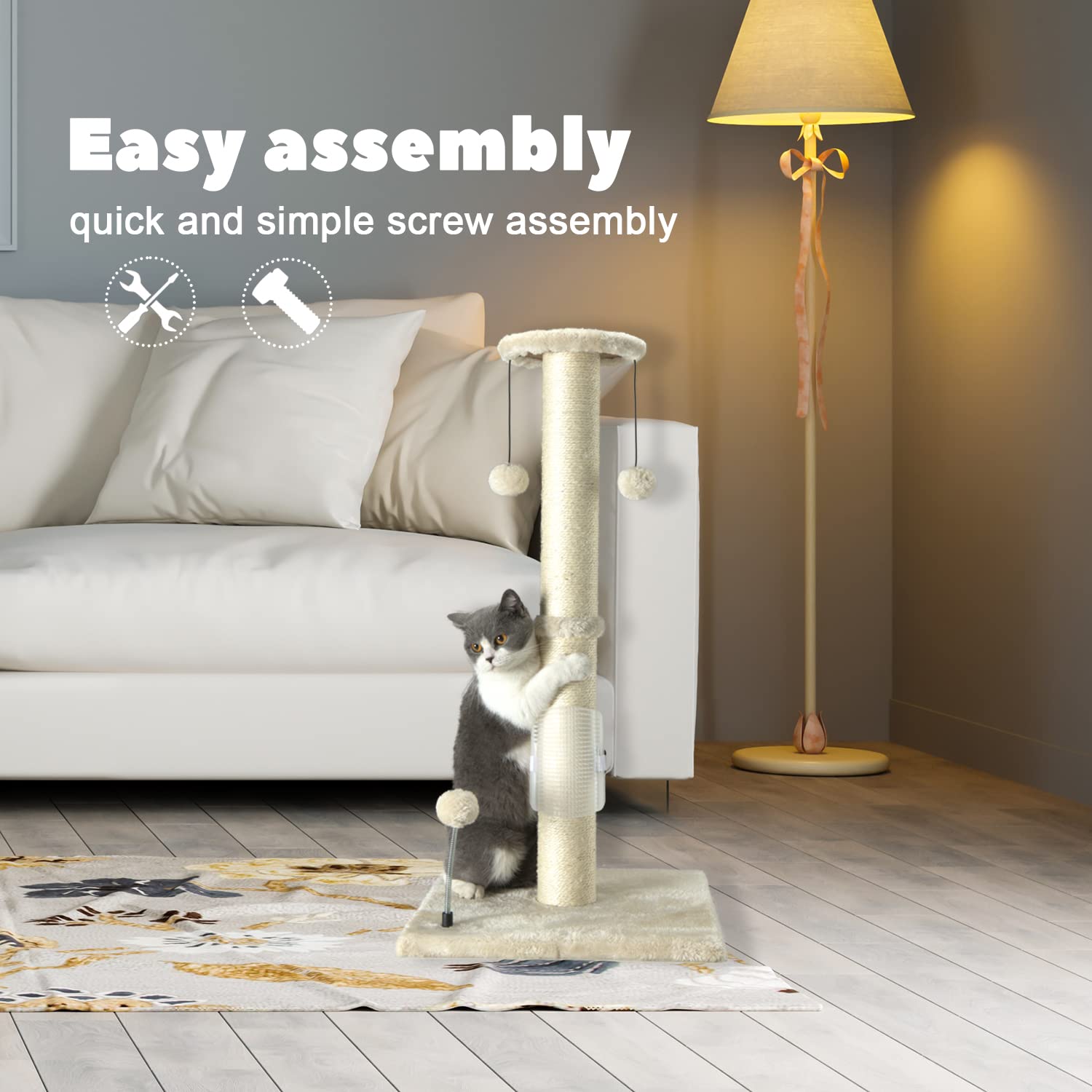 PEEKAB assemblage simple outils inclus permet un montage rapide.