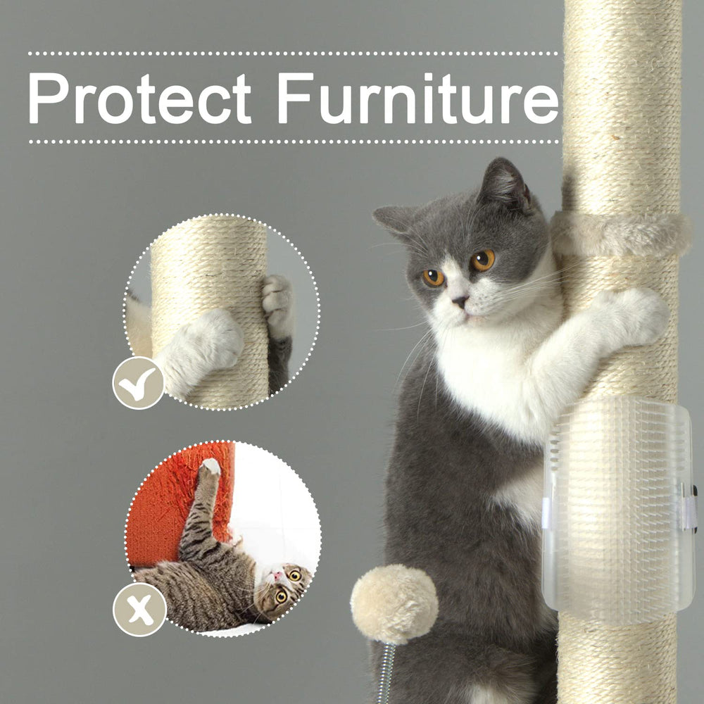 PEEKAB balle suspendue sisal stimule le jeu et l’exploration du chat.