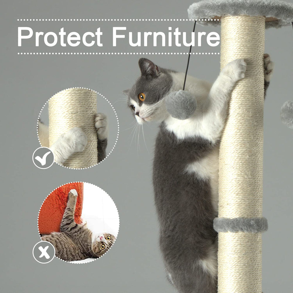 Balle suspendue PEEKAB pour stimuler le jeu du chat.