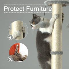 Balle suspendue PEEKAB pour stimuler le jeu du chat.