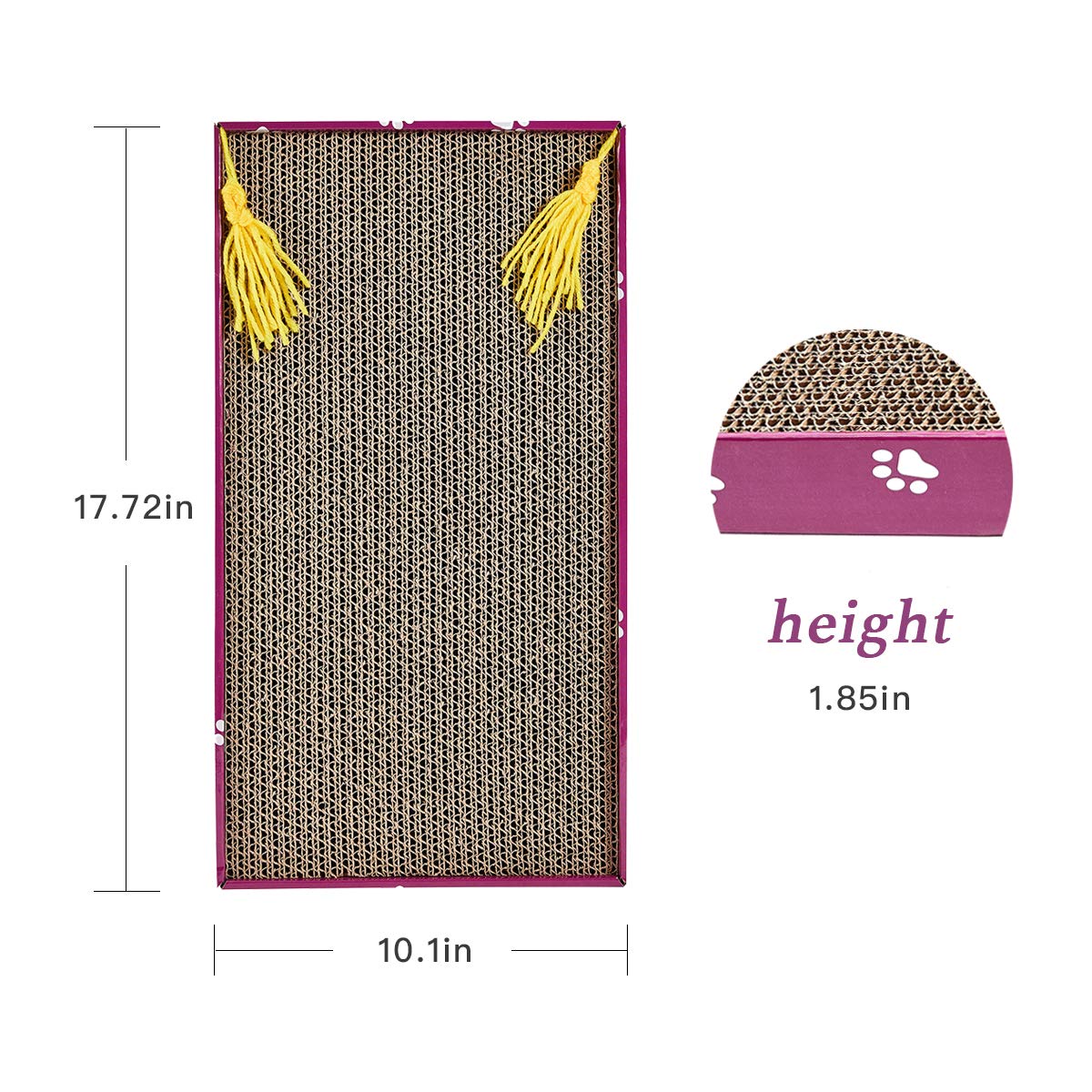 PEEKAB catnip inclus attire l’attention et stimule le griffage