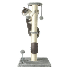 Grattoir vertical PEEKAB en sisal de 32 pouces pour chats.