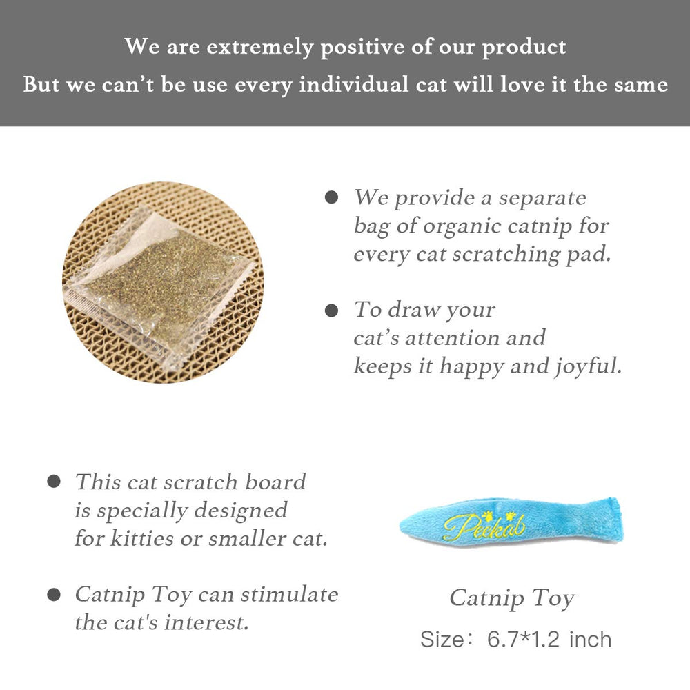 PEEKAB-herbe-a-chat-bio-incluse, inclut catnip biologique pour attirer l’animal.