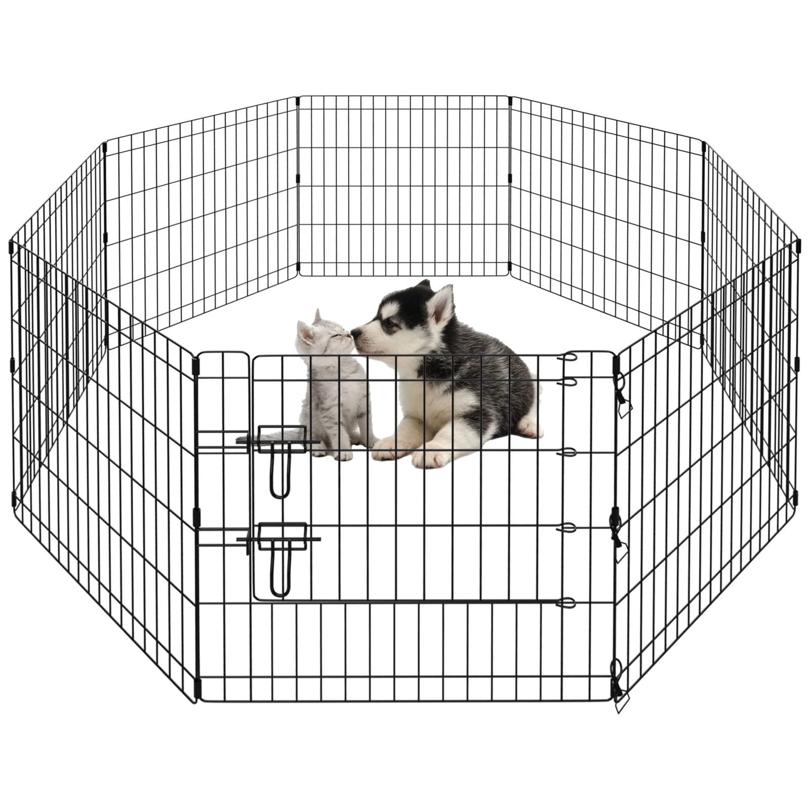 Peekaboo enceinte-chien pliable, installation rapide pour l'intérieur.